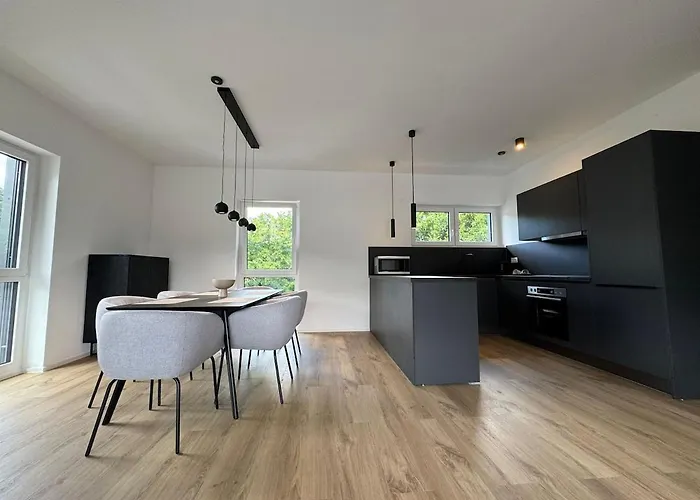 Penthouse Mit Weitblick Heubach Apartman